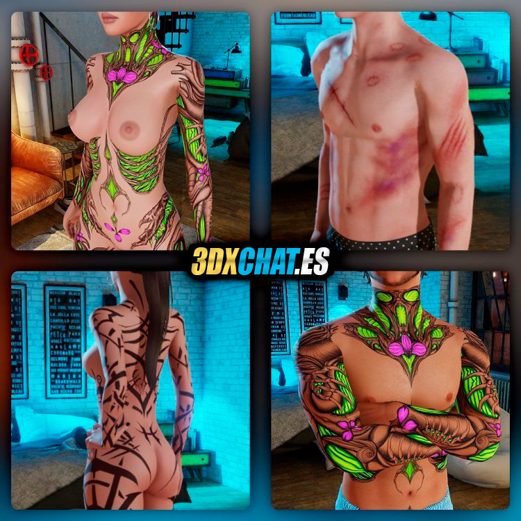 Halloween patch 2023 - Tattos